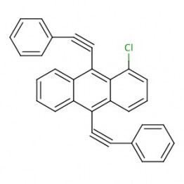 1-Chloro-9,10-bis(phenylethynyl)anthracene (CAS 41105-35-5)