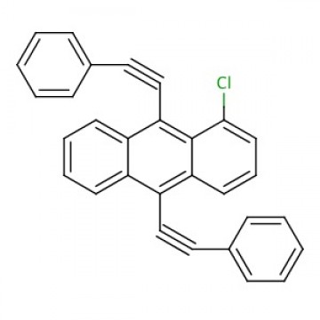 1-Chloro-9,10-bis(phenylethynyl)anthracene (CAS 41105-35-5)