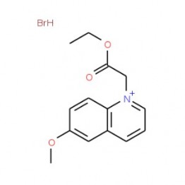 1-(Ethoxycarbonylmethyl)-6-methoxyquinolinium bromide (CAS 162558-52-3)