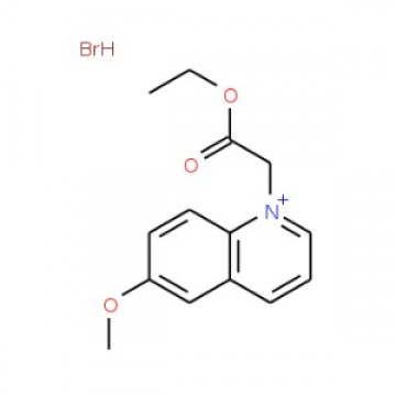1-(Ethoxycarbonylmethyl)-6-methoxyquinolinium bromide (CAS 162558-52-3)