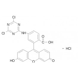 6-([4,6-Dichlorotriazin-2-yl]amino)fluorescein hydrochloride (CAS 118357-32-7)