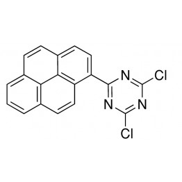 1-(4,6-Dichloro-1,3,5-triazin-2-yl)pyrene (CAS 3224-36-0)